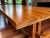 Monumental 10-Foot Arts & Crafts Sculptural Solid Walnut Trestle Dining Table For Sale - Image 9 of 10