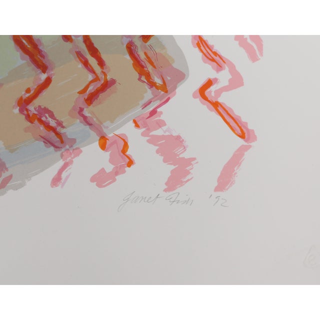 Still Life With Tropical Fruits, 1992 Signed Screenprint by Janet Fish For Sale - Image 4 of 4