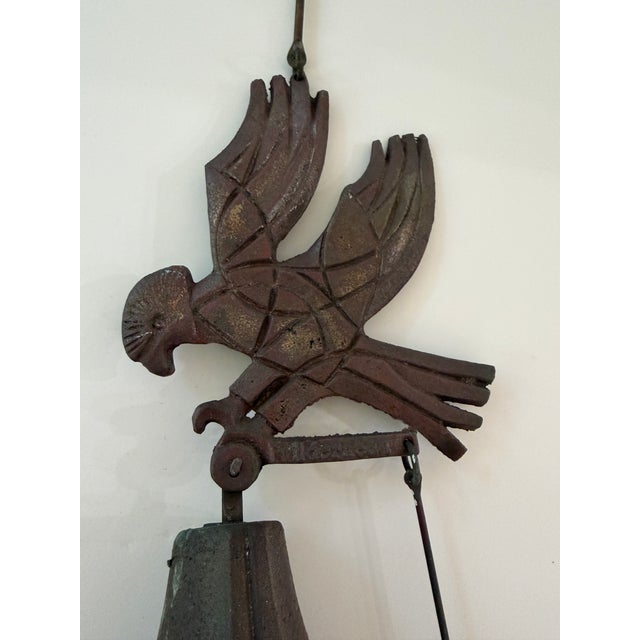 Cosanti Originals Cast Bronze 'Save the Wilderness' Eagle Wind Bell, Chime For Sale In Washington DC - Image 6 of 12