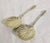 Gold Antique Victorian Sterling Silver Serving Spoons from Mappin & Webb, 1887, Set of 2 For Sale - Image 8 of 13