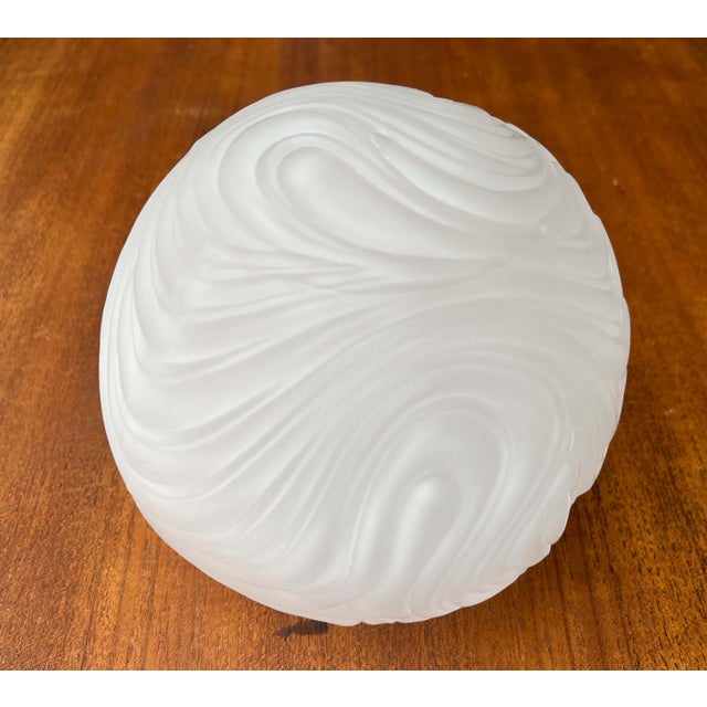 1960s Mid-Century Modern Swiss Space Age Replacement Spare Glass by E.R. Nele for Temde, 1960s For Sale - Image 5 of 9