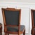Art Deco Chairs with Petrol Faux Leather Seats, 1930s, Set of 6 For Sale - Image 12 of 18