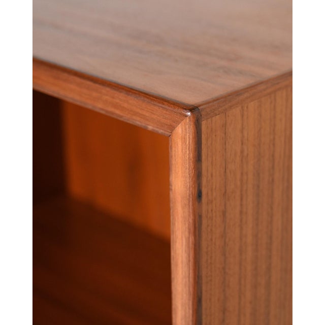 Wood Scandinavian Teak Bookcase, 1960s For Sale - Image 7 of 8