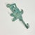 Nautical 1970s Vintage Nautical Coastal Cast Iron Verdigris Mermaid Wall Hook. For Sale - Image 3 of 10