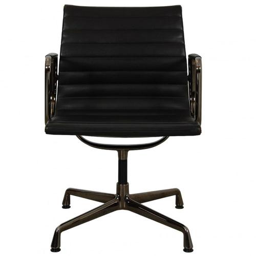 EA-108 in Dark Brown Leather from Charles Eames For Sale - Image 18 of 18