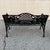 Mid 20th Century Contemporary Art Nouveau Style Cast Aluminum Garden Patio Garden Bench Loveseat For Sale - Image 14 of 15