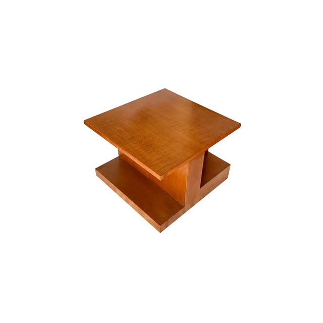 Art Deco Geometric Side Table, 1920s For Sale - Image 6 of 7