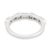 Tiffany & Co. Diamond Platinum Half Eternity Band, Size 5 For Sale In Los Angeles - Image 6 of 6