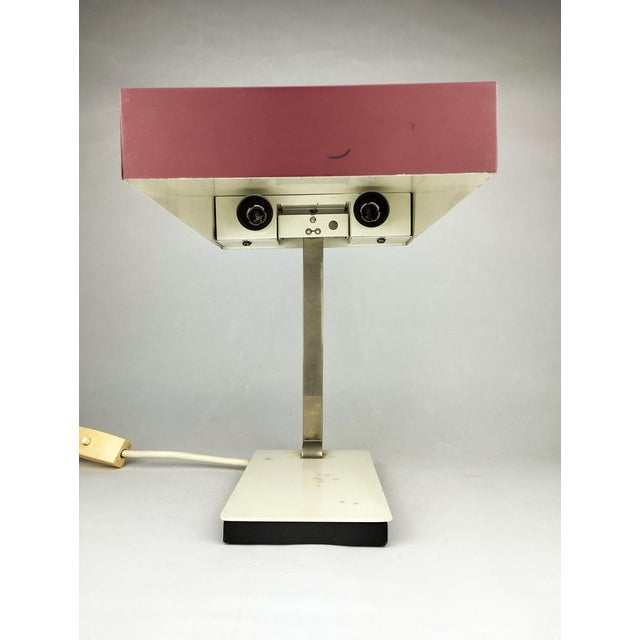 Black Model 6878 Table Lamp by Klaus Hempel for Kaiser-Leuchten, 1960s For Sale - Image 8 of 17