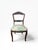 Victorian Antique Louis Philippe Style Accent Chair – Mid to Late 19th Century With Updated Floral Upholstery For Sale - Image 3 of 8
