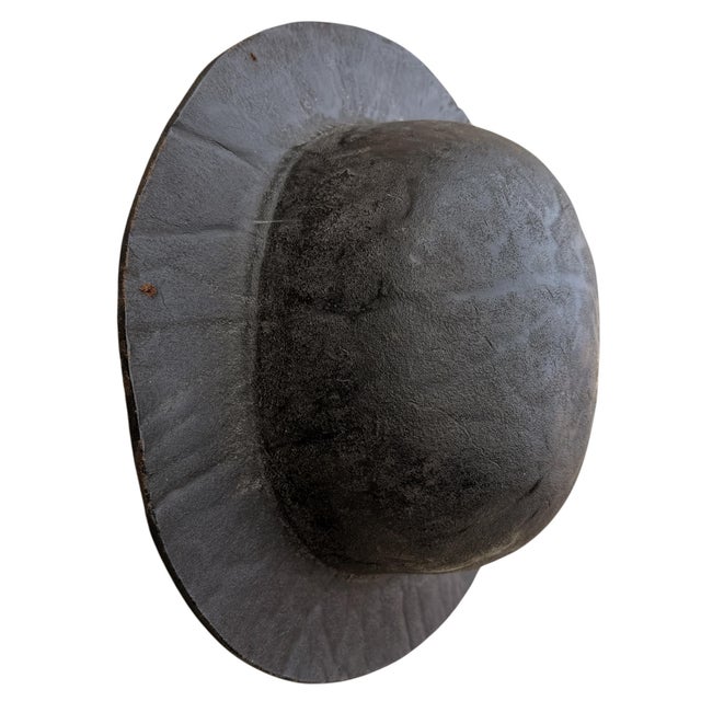 Set of Five 19th Century French Leather Miner's Hats For Sale - Image 11 of 17