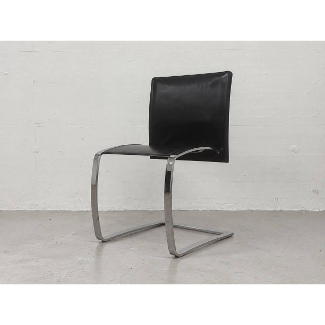 Zen Cantilever Chair by Christian Werner for Enrico Pellizzoni For Sale - Image 15 of 15