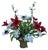 Mid 20th Century Vintage French Imortelle Glass Beaded Memorial Basket Bouquet For Sale - Image 5 of 12