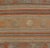 Mid 20th Century Vintage Turkish Flat-Weave Kilim in Muted Colors With Stripes and Embroideries For Sale - Image 10 of 12