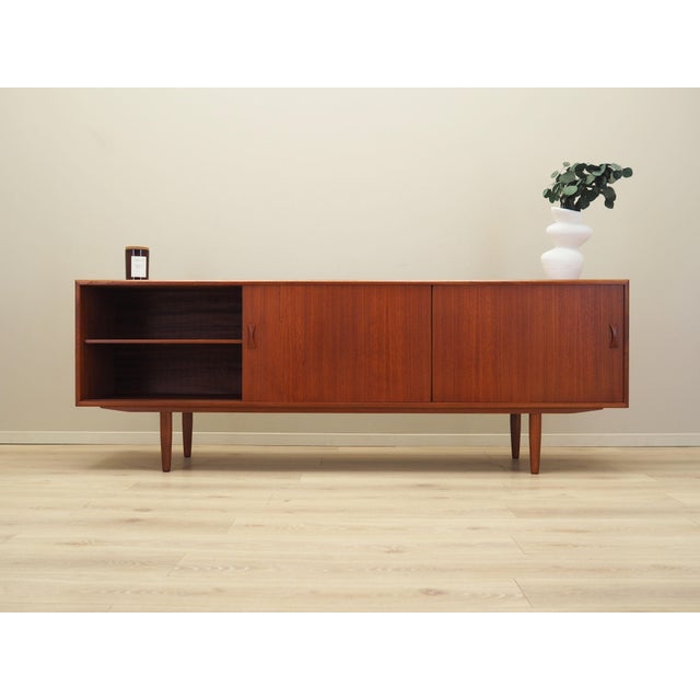 Danish Teak Sideboard from Clausen & Søn, 1960s For Sale - Image 3 of 18