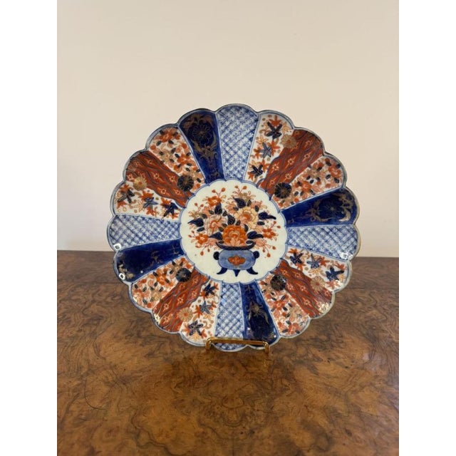 Antique Japanese Imari Plates, 1900s, Set of 3 For Sale - Image 3 of 7