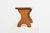 Hand-Carved Oak Wooden Stool, France, 1890s For Sale - Image 5 of 11