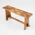 Mid-Century Rustic Wooden Bench, France, 1900s For Sale - Image 14 of 14