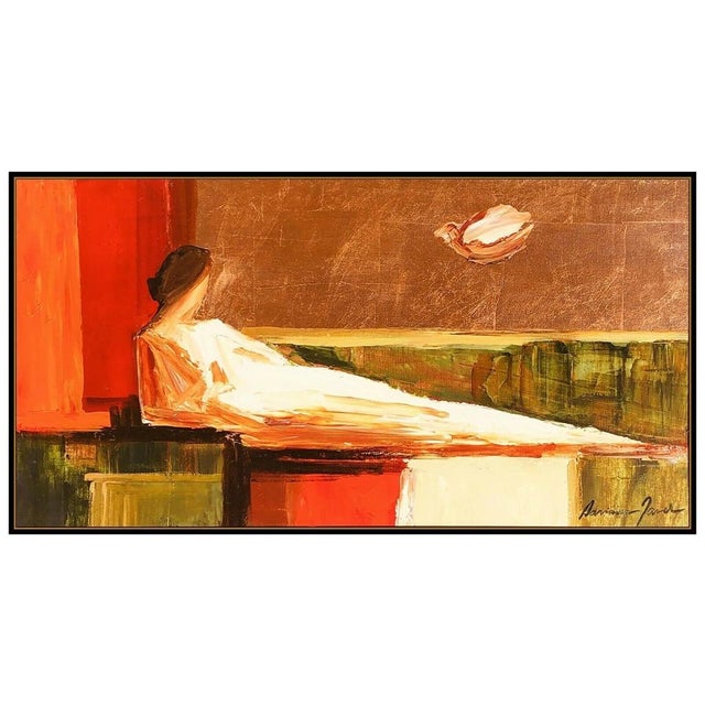 Contemporary Late 20th Century The Golden Dove, Adriana Naveh For Sale - Image 3 of 5