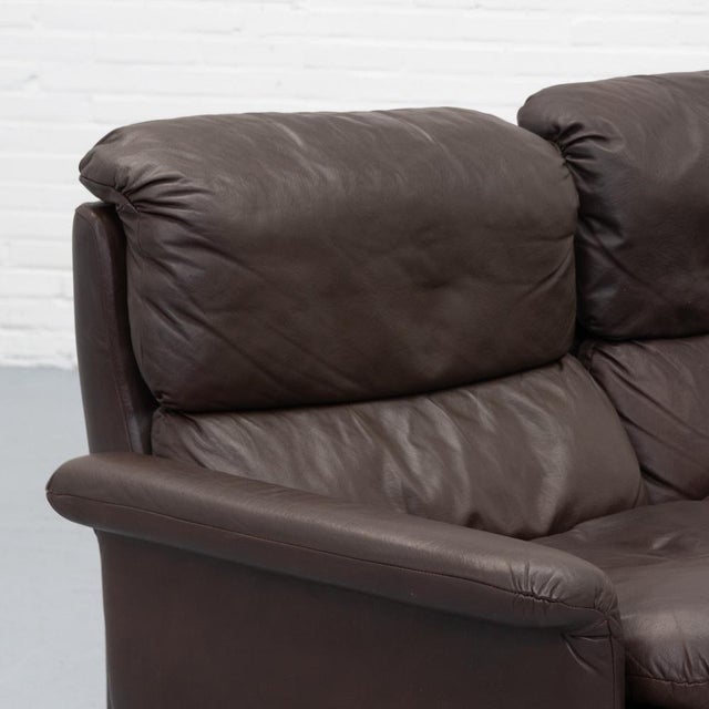 Leather Modular Sofa, 1970s, Set of 4 For Sale - Image 6 of 17