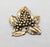 American Vintage Signed Joseff of Hollywood Goldtone Grape Cluster Brooch For Sale - Image 3 of 7