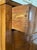 Wood Antique 19th Century Biedermeier Flame Cherrywood Chiffonier / Tall Chest of Drawers For Sale - Image 7 of 18