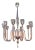 Modern Lavender Murano Glass 10 Arm Chandelier For Sale