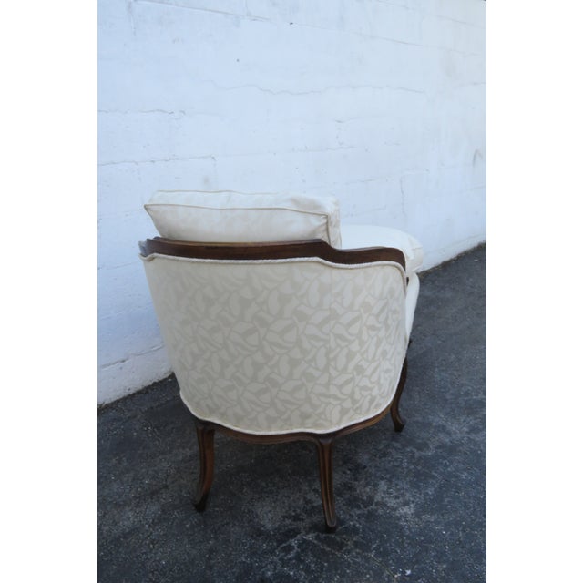 French Carved Long Large Fainting Couch Chaise Lounge 6284 For Sale - Image 10 of 18