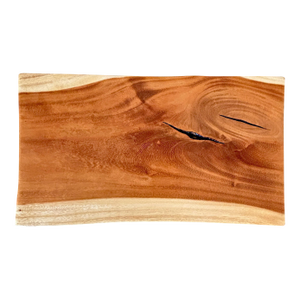 Vintage Wooden Platter 2002 Mora Sculptural "Wave" Centerpiece Art Platter.