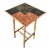 19th Century English Bamboo Side Table For Sale