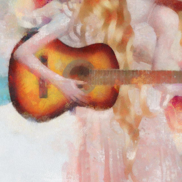 Taylor Swift by Steve Moors 34.5" × 40" Ready to Hang For Sale - Image 4 of 9