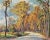 Artist: Albert Genta (French, 1901-1989) Title: Le bois De Vincennes Year: Circa 1950 Medium: Oil on canvas Canvas size:...