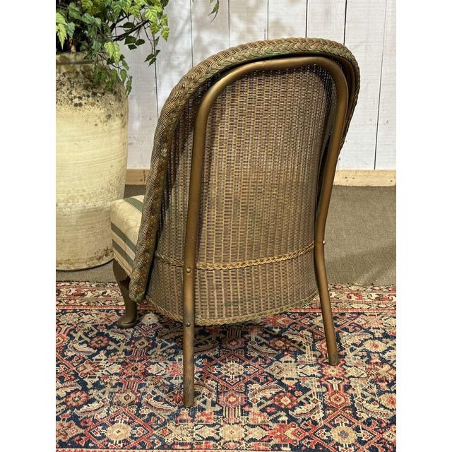 English Armchair from Lloyd Loom Company, 1930s For Sale - Image 4 of 11