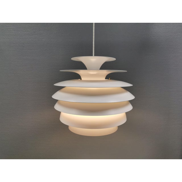 Barcelona Hanging Lamp by Bent Karlby, Denmark, 1980s For Sale - Image 3 of 12