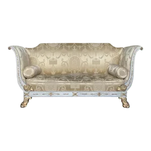 Late 19th Century French Empire Style Sofa
