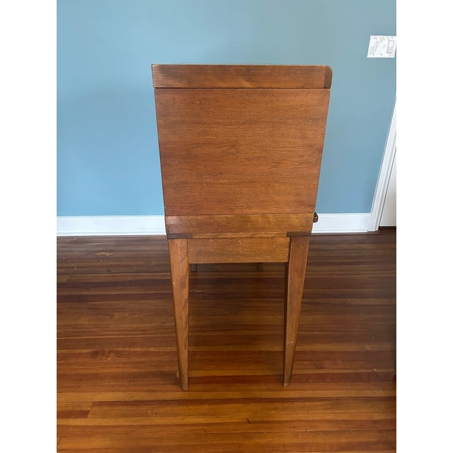1950s Mid Century Modern 15-Drawer Library Card Catalog For Sale In New York - Image 6 of 11