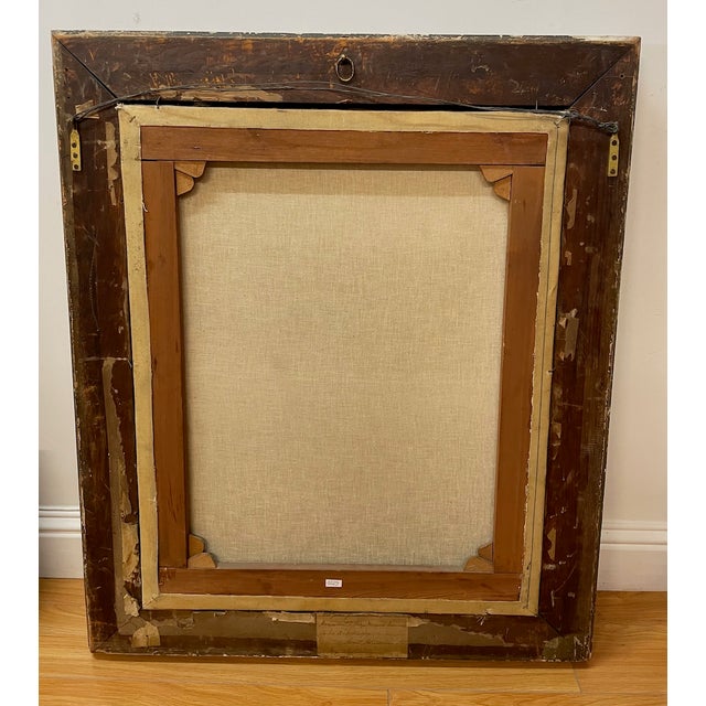 American 19th-Century Portrait of a Woman in a Lace Bonnet For Sale - Image 3 of 4