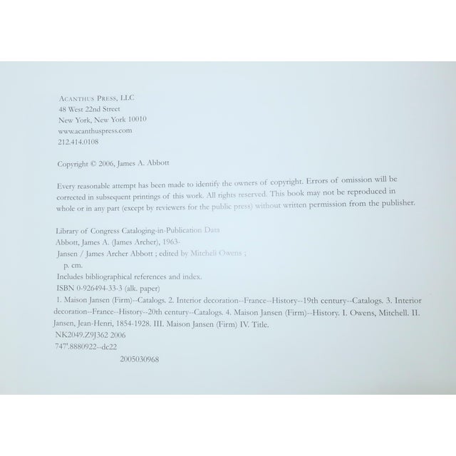 Jansen Design Coffee Table Book Signed by Author, 2006 For Sale - Image 12 of 14