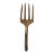 Solid Brass Large 4 Prong Fork For Sale