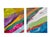 Original Signed Elbirt Abstract Expressionist Diptych – Vibrant Impasto Contemporary Art on Canvas Description Make a bold...