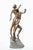 Misha Frid, Violin Player and His Muse Sculpture, 1990s, Bronze For Sale - Image 3 of 9