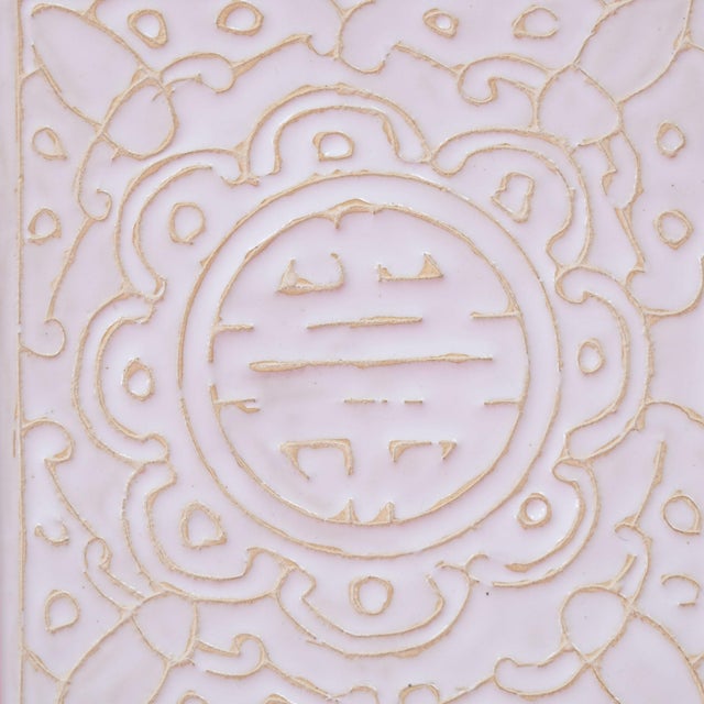 Late 20th Century Late 20th Century Single White Elephant Garden Seat For Sale - Image 5 of 5