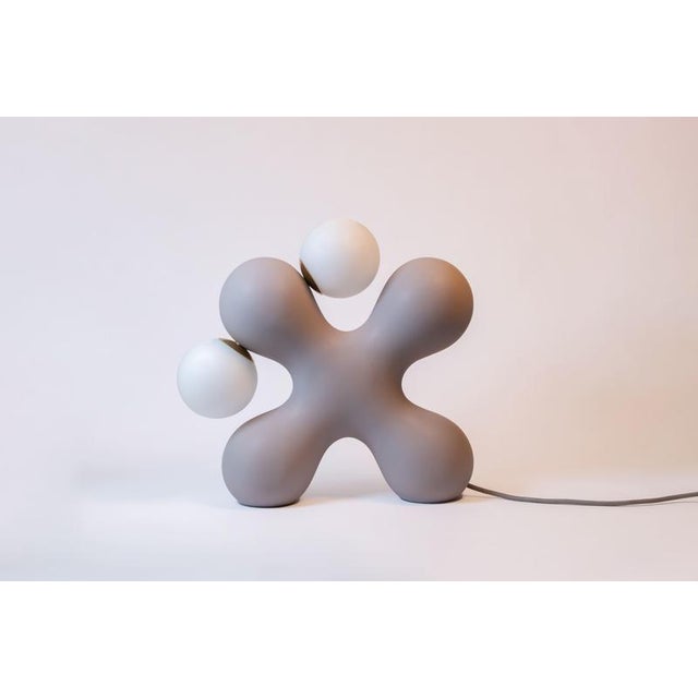 Tabono Table Lamp in Ceramic by Soheila Mahmoodi For Sale - Image 10 of 14