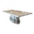 Fossilized Clam Rectangular Dining Table For Sale