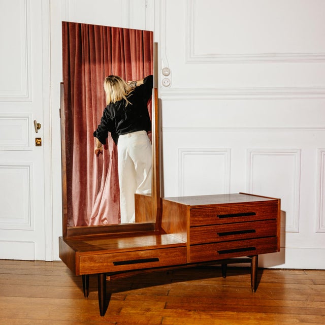 Mid-Century Teak Dressing Table, 1960 For Sale - Image 4 of 10