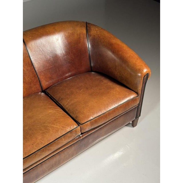 Classic Sheepskin 3-Seater Sofa For Sale - Image 17 of 18