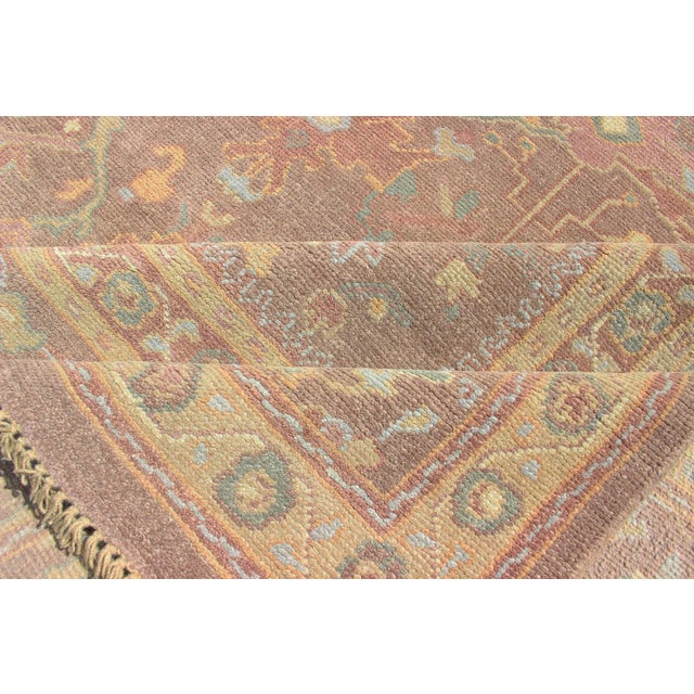 Keivan Woven Arts Large Hand-Knotted Wool Amritsar Rug 12'9 X 15'9 For Sale - Image 12 of 13