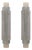 Murano Scavo Glass Wall Lamps with Brass Details, 2000, Set of 2 For Sale
