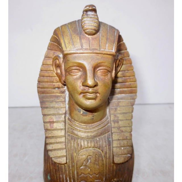 Beautifully cast bronze of the sphinx. Beaux Arts taste in the romanticized form of an Anatomically correct figure of a...