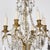 Late 19th Century Antique Petite French 6 Light Gilt-Bronze and Crystal Chandelier For Sale - Image 5 of 8